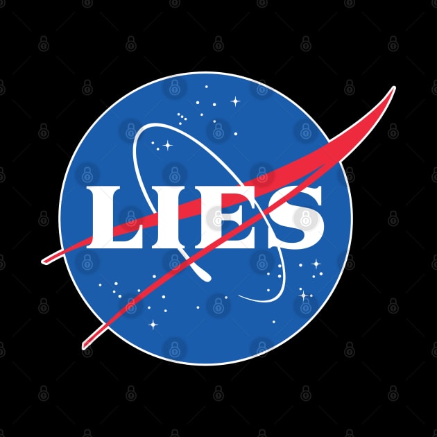 NASA/LIES - Logo Tribute/Parody Design by DankFutura