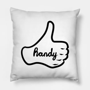 Men name Randy Pillow