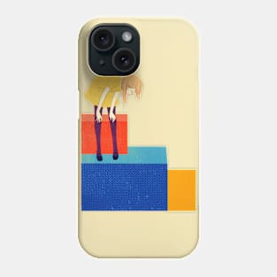 Colored bricks Phone Case