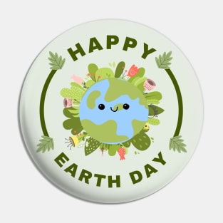 Happy Earth Day April 22 2024 Pin