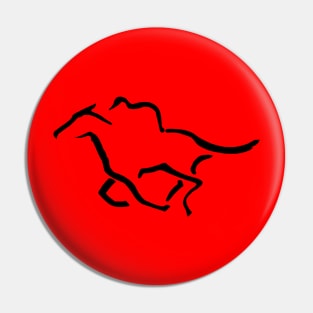 Horse racer Pin