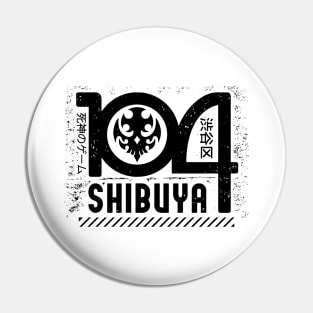 104 Shibuya Aesthetic Pin