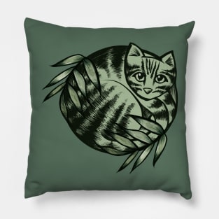 Nature Kitty Cat Pillow