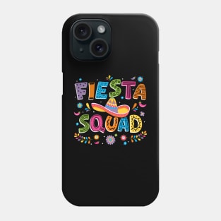 Cinco de Mayo Fiesta Squad Family Matching Group Boys Kids Phone Case