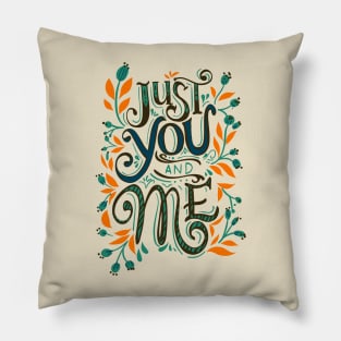 Just You & Me Pillow