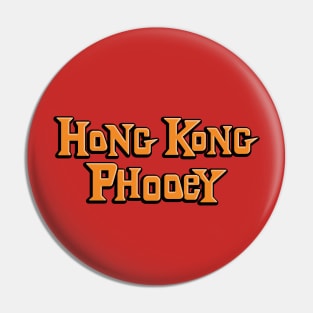 Hong Kong Phooey Titles Pin