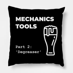 Garage Car Mechanic Pillow