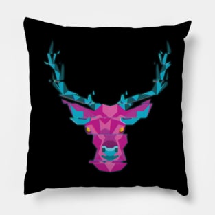 Deer (WILD GLITCH) Pillow