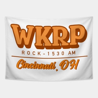 WKRP Turkey Drop Tapestry