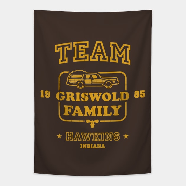 Team Griswold Family Tapestry by Stationjack