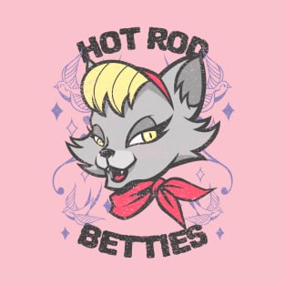 Cool Vintage "Hot Rod Betties" Rockabilly T-Shirt