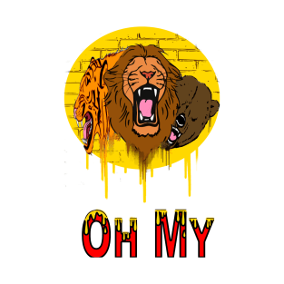 Lions, and tigers, and bears, oh my! T-Shirt