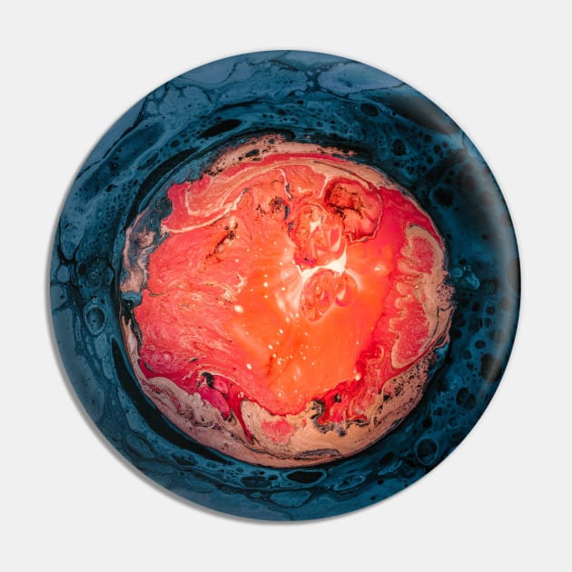 Abstract Nucleus Pin by opticpixil