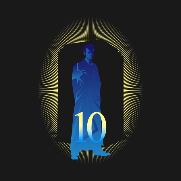 THE FABULOUS 10TH DOCTOR by KARMADESIGNER T-SHIRT SHOP