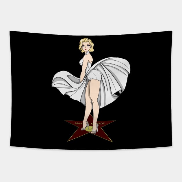 Marilyn!!! Tapestry by MauryAraya316