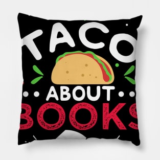 Let´s Taco About Books Pillow
