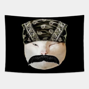 Cholo Cat Tapestry