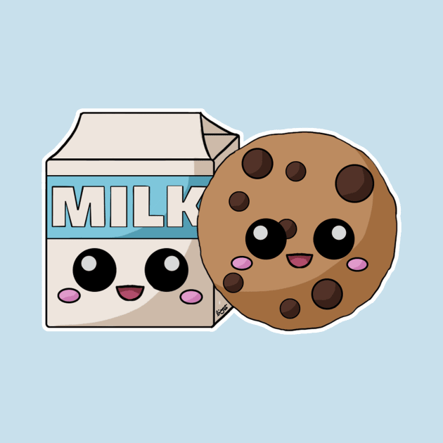 Milk and Cookies by Happy Taco Studio