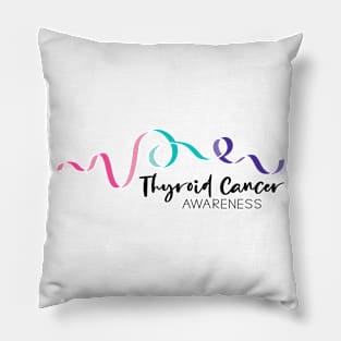 Thyroid Cancer Awareness Pillow