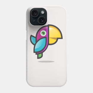 Funny parrot Phone Case