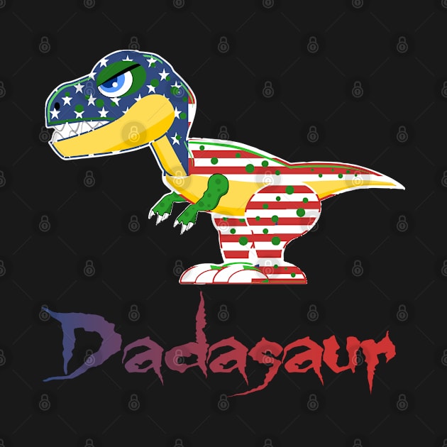 Dadasaurus- Funny Dad Gift by Mayank