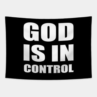 GOD IS IN CONTROL Tapestry