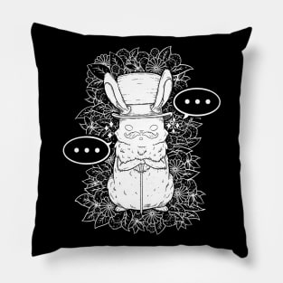 Top Hat Bunny Pillow