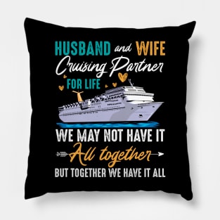 Husband And Wife Cruising Pillow