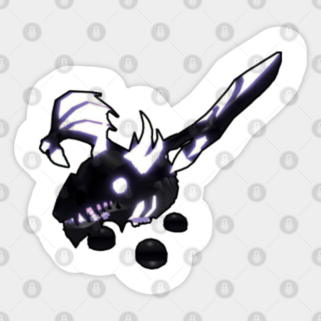 Shadow Dragon Adopt Me Roblox Roblox Game Adopt Me Roblox Sticker Teepublic - 6 dragon adopt me roblox roblox