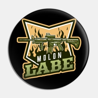 Rifle | Molon Labe Pin