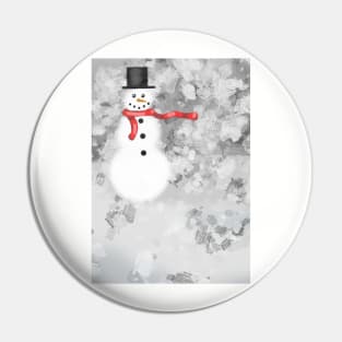 snowman Pin