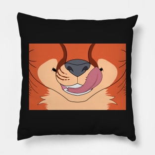 Lick Fox Face Pillow