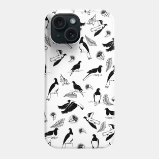 Pigeon Pattern Kereru Phone Case