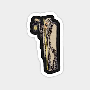 The Hermit Tarot Figure Magnet