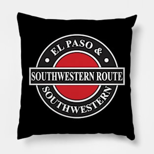 The El Paso and Southwestern Railroad Pillow
