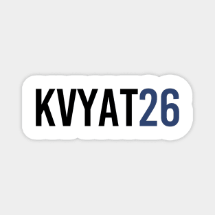 Daniil Kvyat 26 Design Magnet