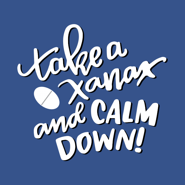 Xanax by Cat Bone Design