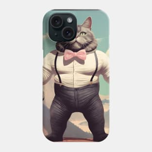 Feline Flex: The Beefcake Kitty Brigade - Hoss Phone Case