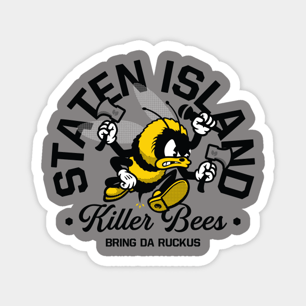 Wutang Clan Staten Island Killer Bees Magnet by Pufahl