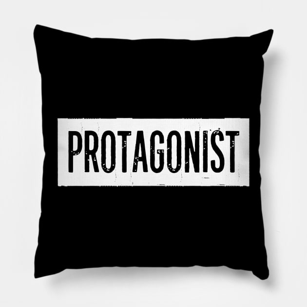 Protagonist Pillow by Oolong