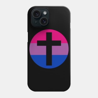 Bi Pride Cross Phone Case