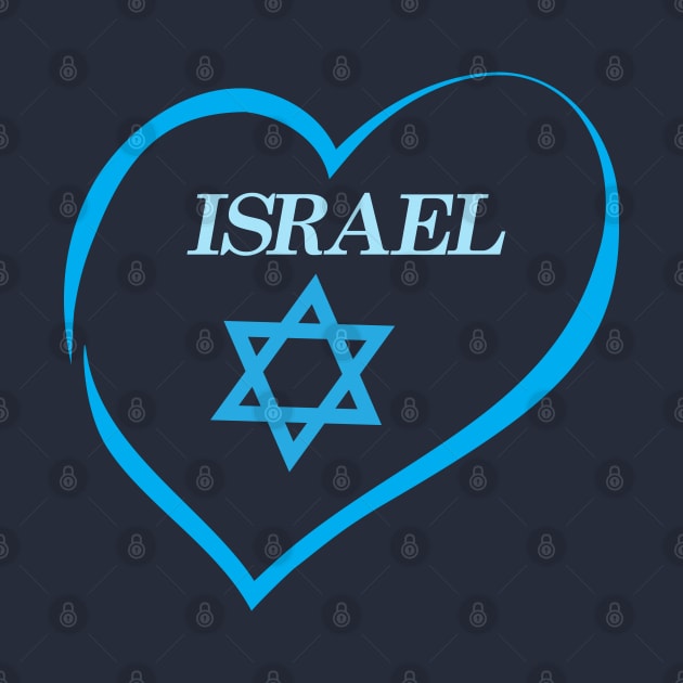 Happy Israel Independence Day Blue Star of David by sofiartmedia