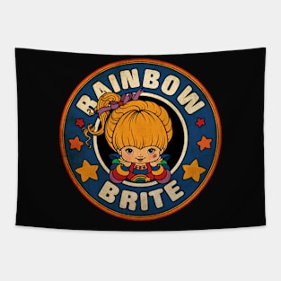 Rainbow Brite - Vintage Style Tapestry