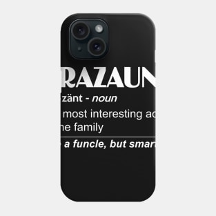 Womens Crazaunt Crazy Aunt for Aunts Phone Case