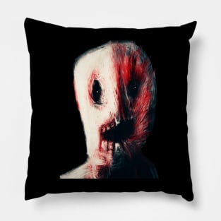 Scary face Pillow