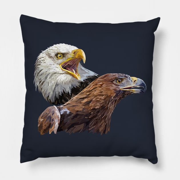 Eagles Pillow by obscurite