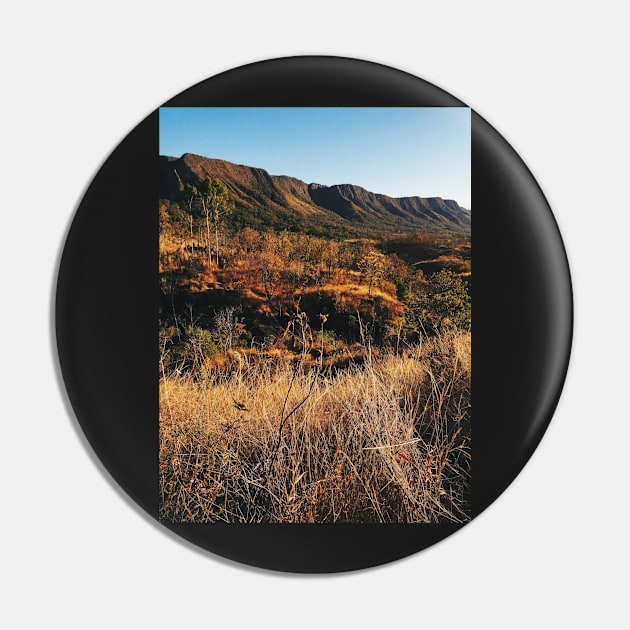 Dry Mountainous National Park Landscape Pin by visualspectrum