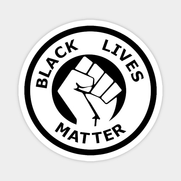 Black Lives Matter Magnet by sweetsixty