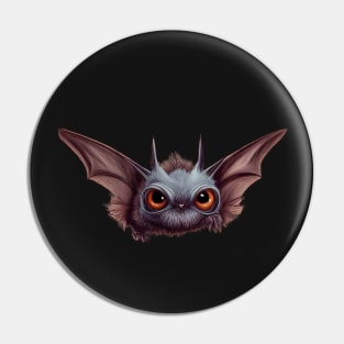 Cute little flying bat. Pin