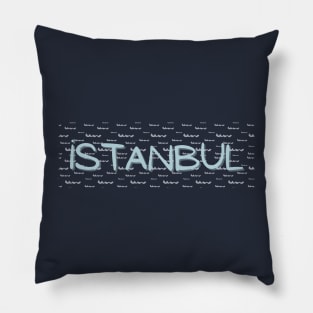 Istanbul Waves Pillow